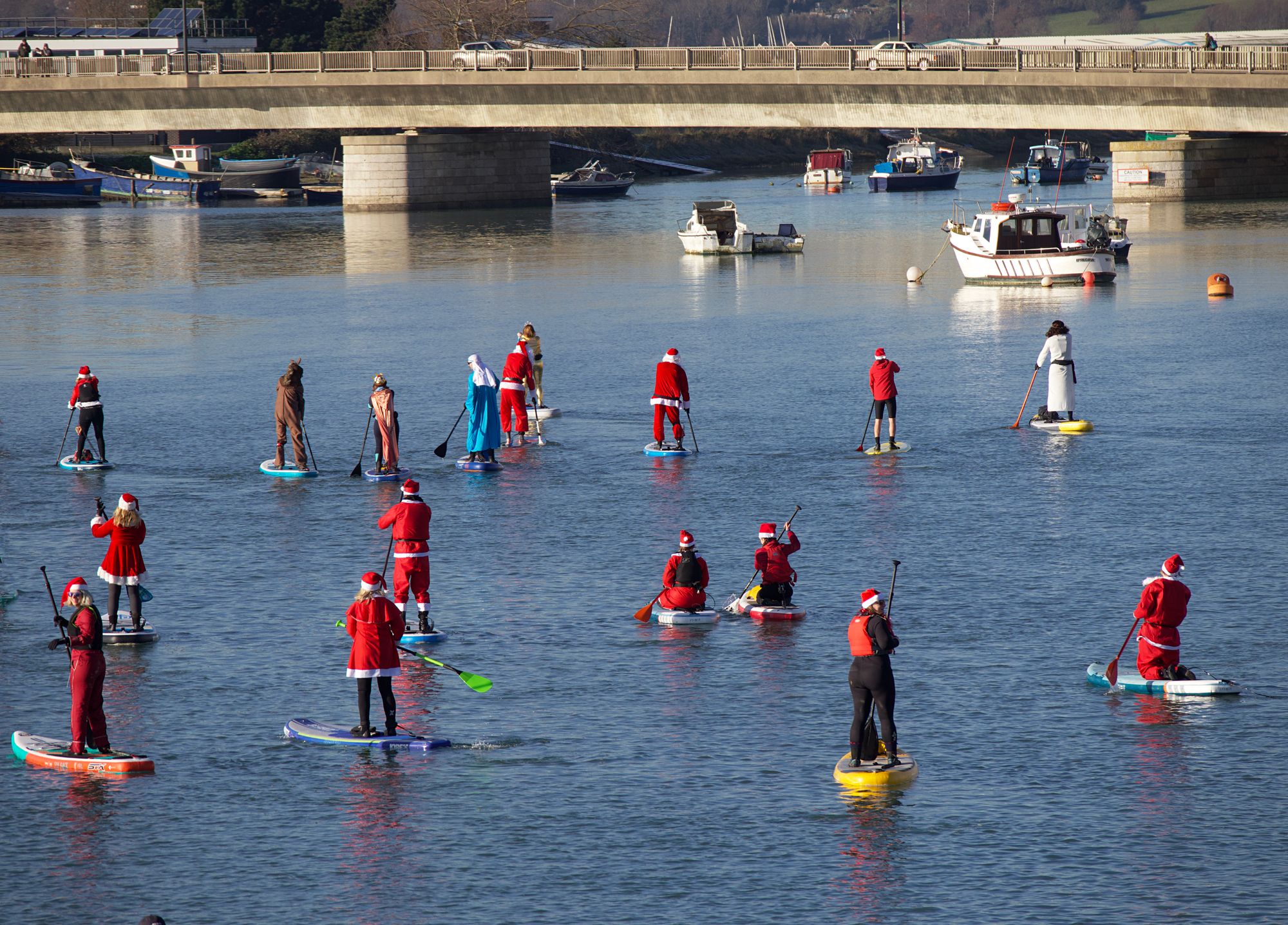 Gallery: The Santa SUP 2022