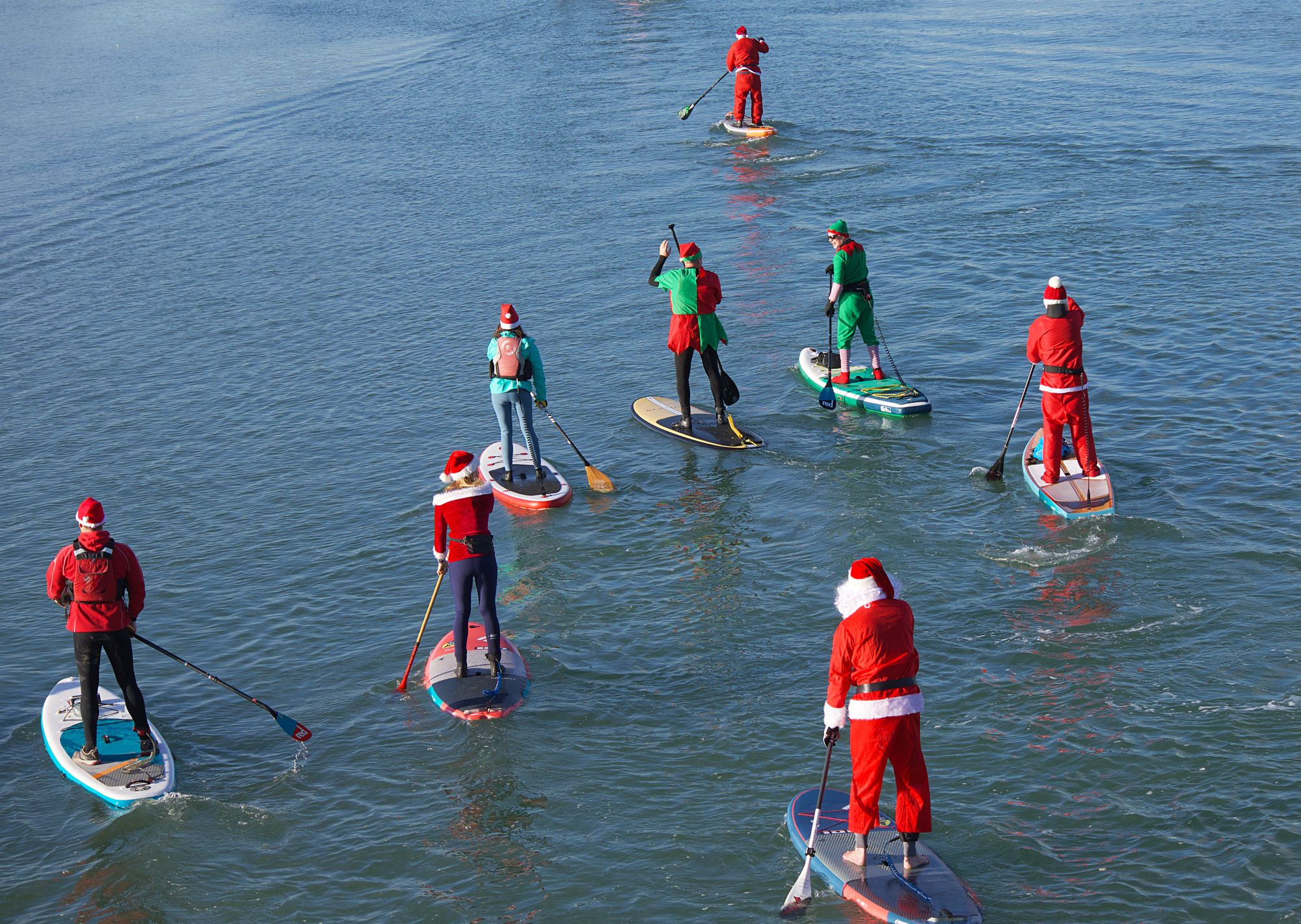 Gallery: The Santa SUP 2022