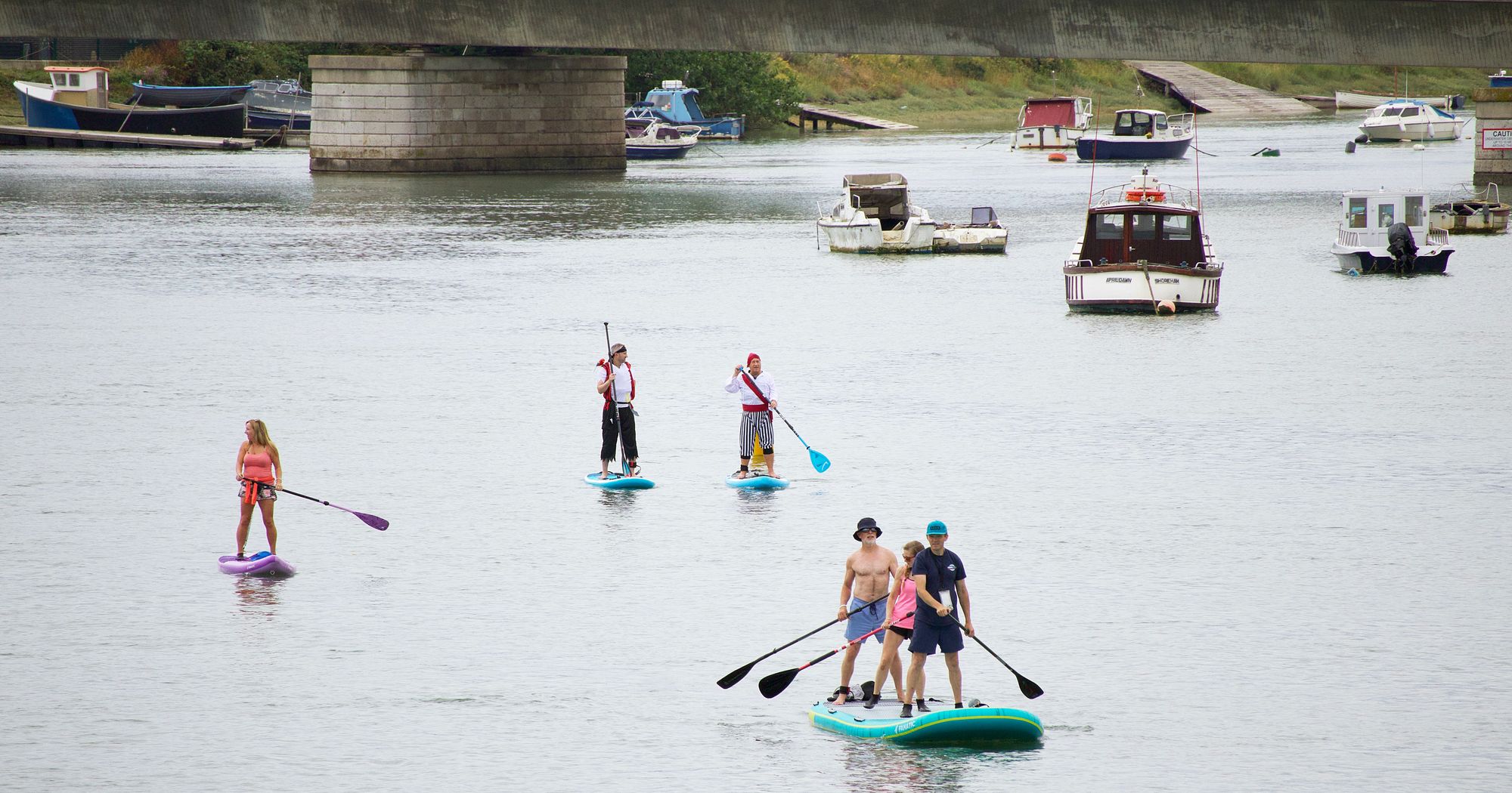 Gallery: Paddle-boarding Pirates