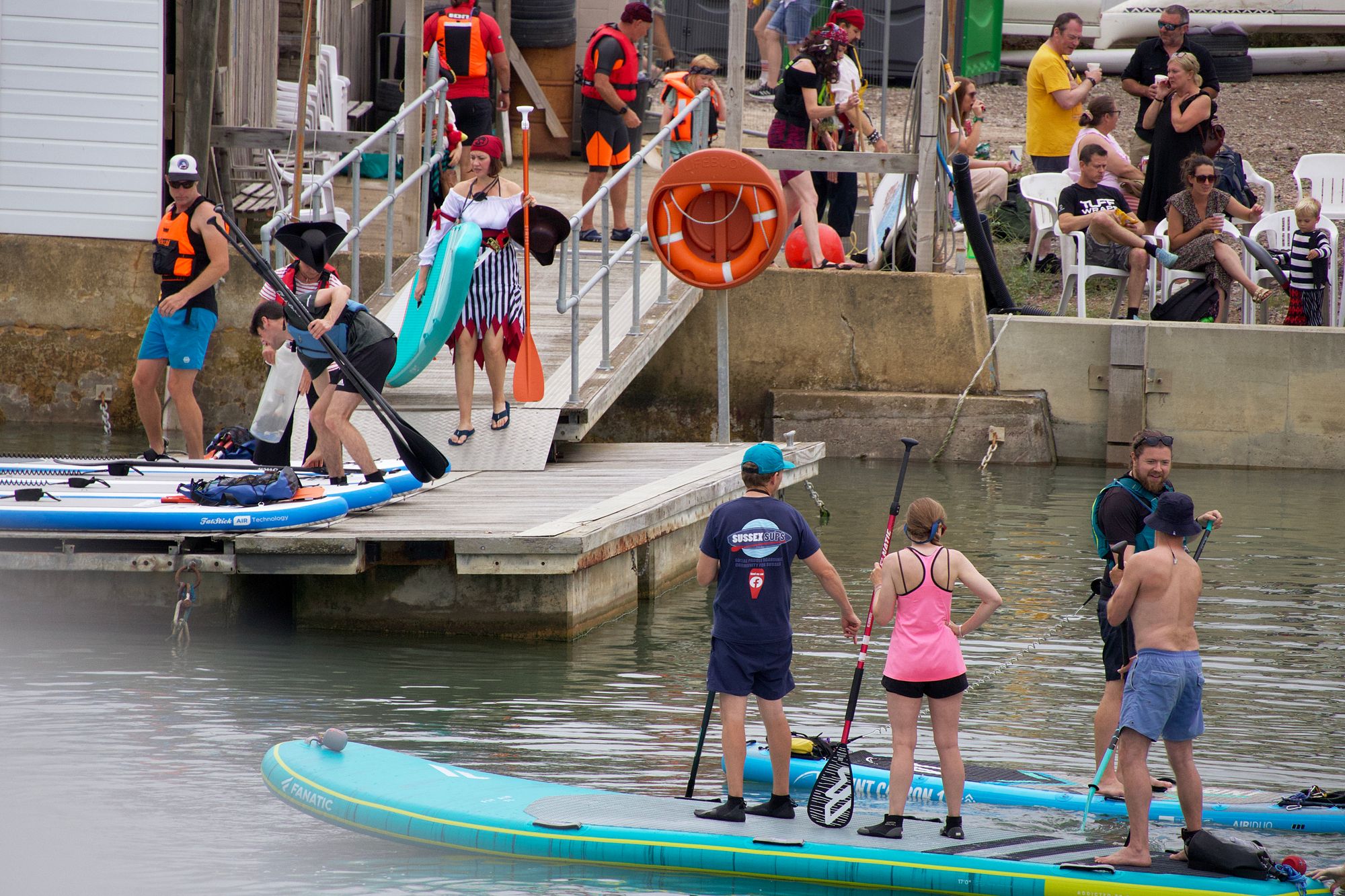 Gallery: Paddle-boarding Pirates