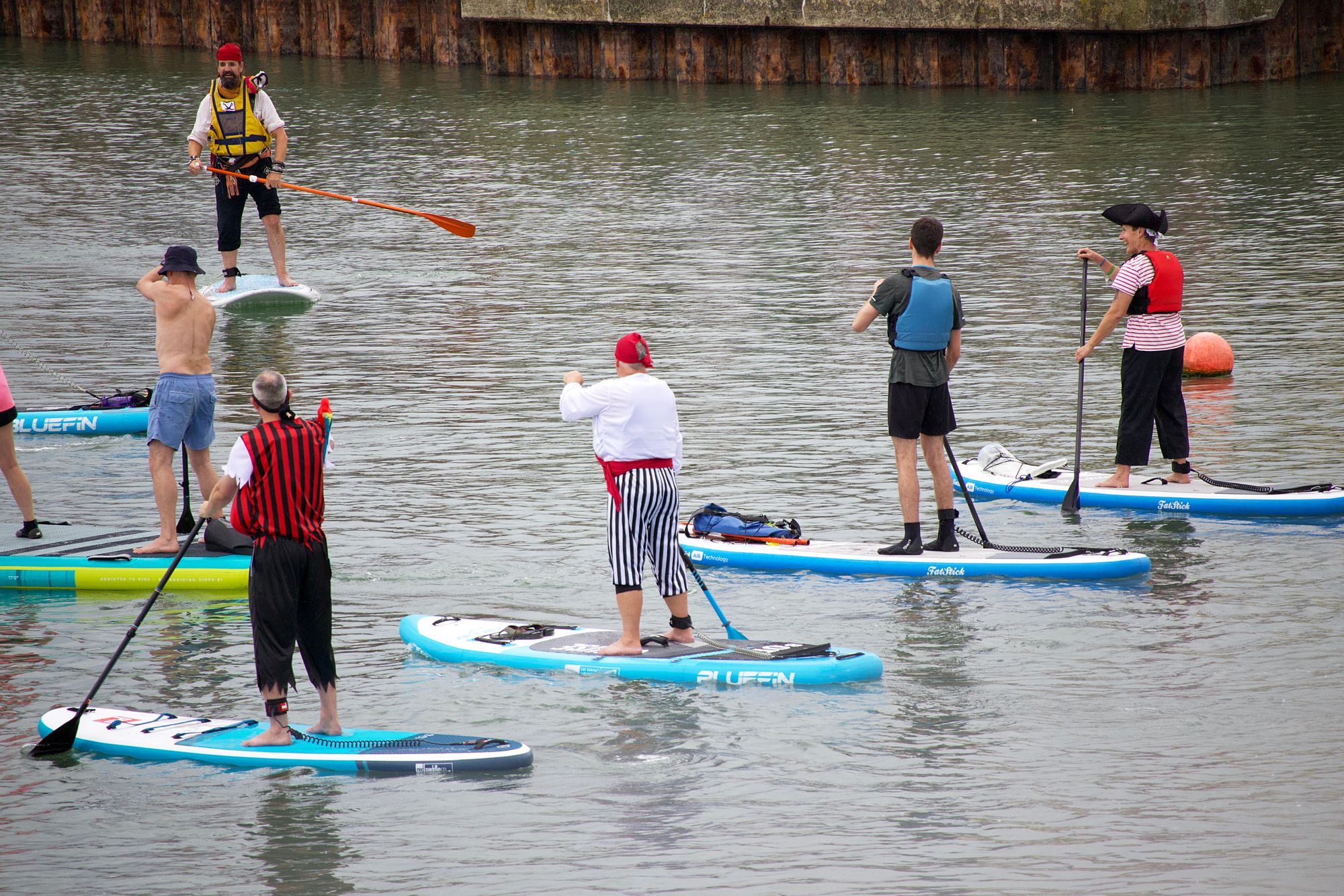 Gallery: Paddle-boarding Pirates