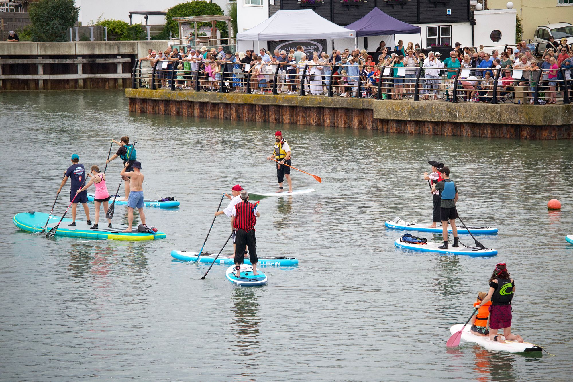 Gallery: Paddle-boarding Pirates