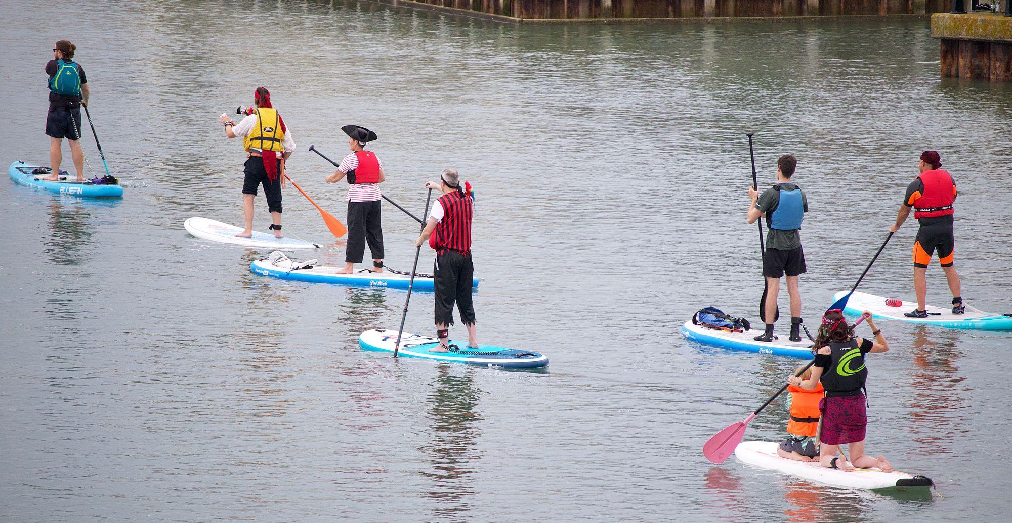 Gallery: Paddle-boarding Pirates