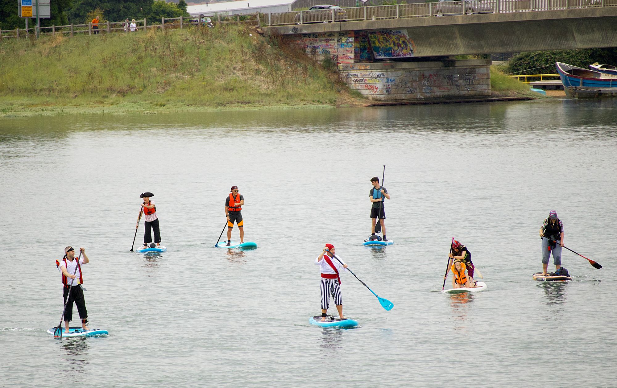 Gallery: Paddle-boarding Pirates
