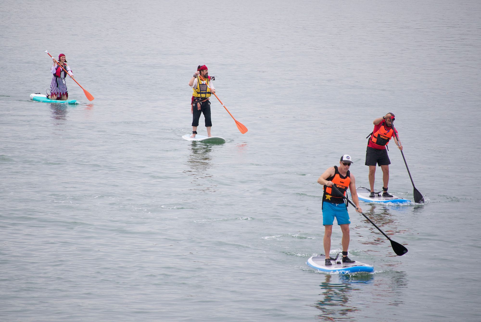 Gallery: Paddle-boarding Pirates