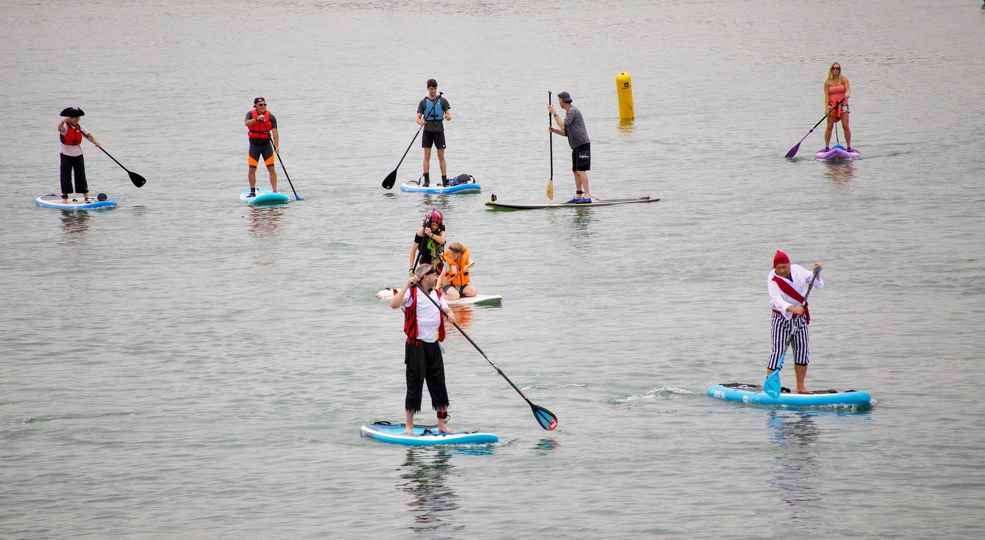 Gallery: Paddle-boarding Pirates