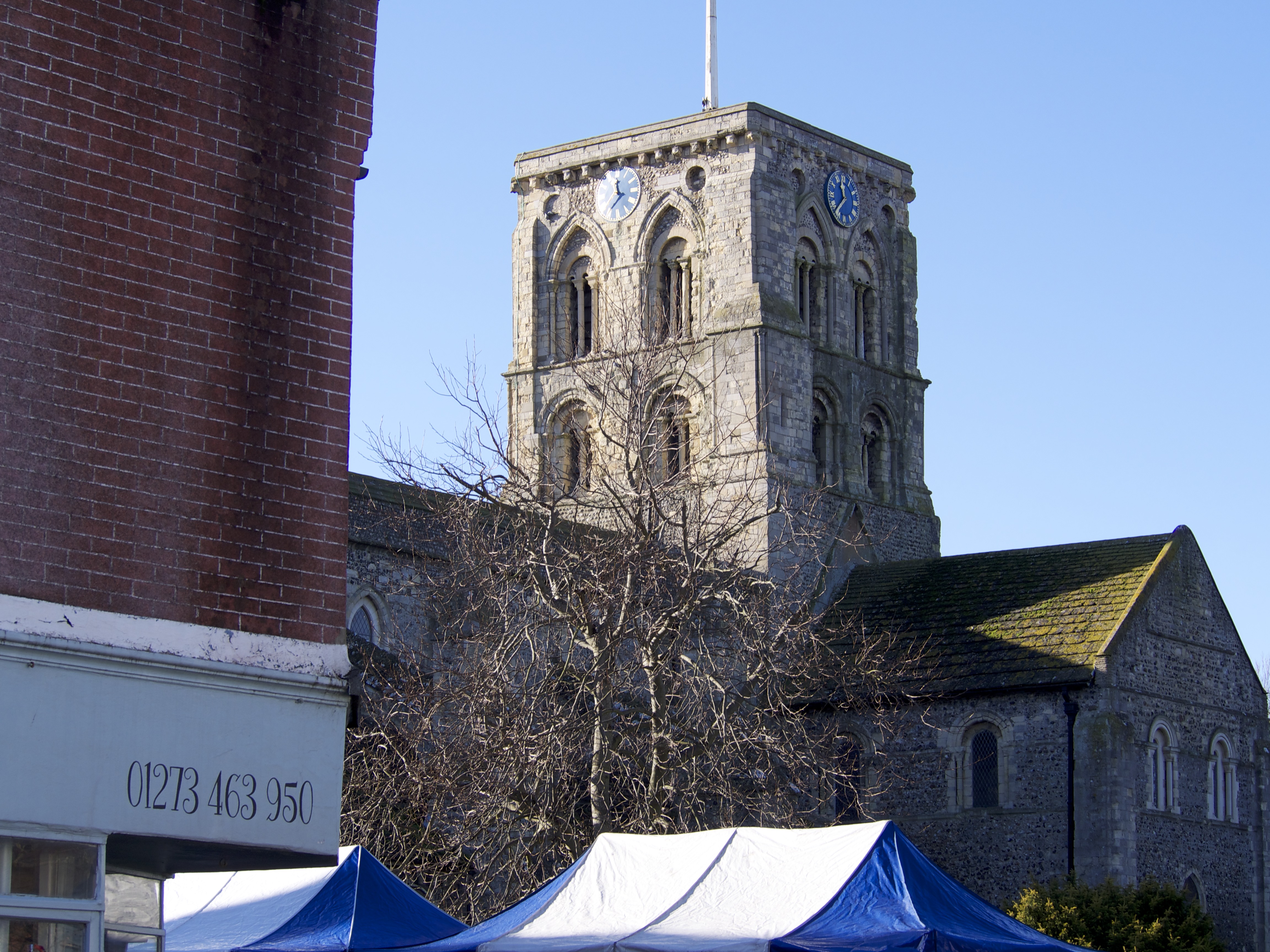 Around the farmers market