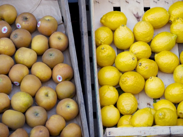 Fruit outside Ginger & Dobbs