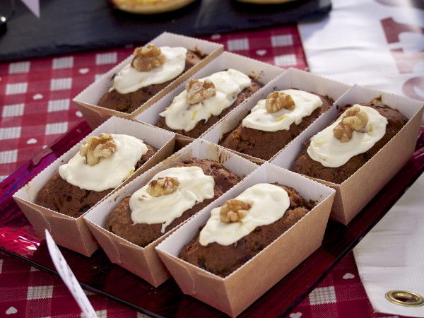 Cakes at the farmers market